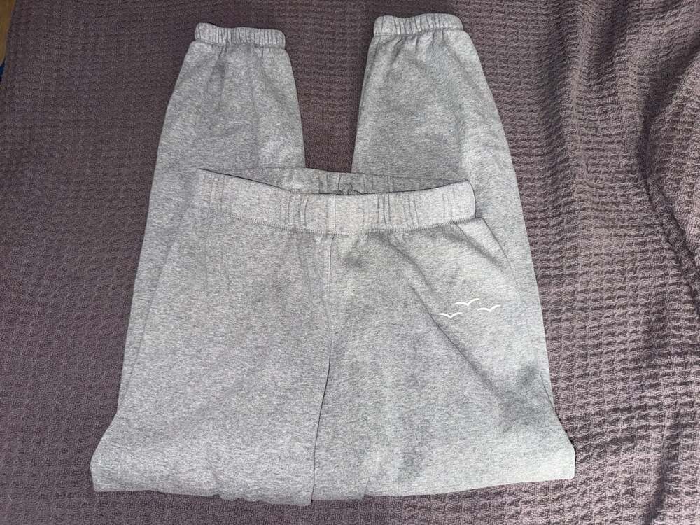 LazyPants Women's Grey Fleece Jogger Sweatpants Size S